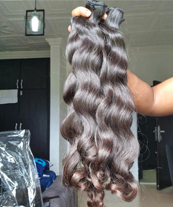 Wendy Raw Cambodian Natural Wavy Hair Bundles Wholesale Human Hair 4*4 13*4 HD Closure and Frontal Vietnamese Hair Extensions - Product Image 1