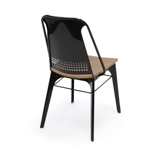 थोक विनिर्माण आधुनिक रेस्तरां कोच फर्नीचर Sillas धातु फ्रेम खाने कुर्सियों - Product Image 4