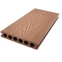 Panneau composite bois-plastique, terrasse en WPC à emboîtement, planche d'extérieur