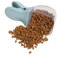 Cuillère à nourriture pour animaux de compagnie en plastique en forme de bec de canard mignon, cuillère à nourriture pour chats et chiens, accessoires d'alimentation pour animaux de compagnie