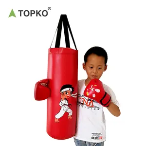 TOPKO schwerer Boxsack Passen Sie den mehr schicht igen funktionellen Hochleistungs-Sandsack-Boxsack aus Mikro faser an