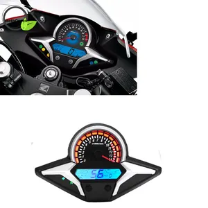 De gros honda instrument cluster-Compteur de vitesse universel pour moto, accessoire pour compteur de vitesse, tachymètre, odomètre, pour Honda CBR250R CBR 250 2012 2013