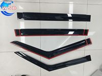 Déflecteurs de Vitres OEM Personnalisés Pare-Pluie Pare-Vent Accessoires Auto pour Chery Jetour T2 Protection Contre les Intempéries et le Soleil