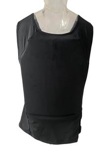 เสื้อซิปข้างยืดได้สีดำน้ำหนักเบาป้องกันการแทงซ่อนได้เสื้อกั๊ก3A เพื่อความปลอดภัยป้องกันการแทง - Product Image 4