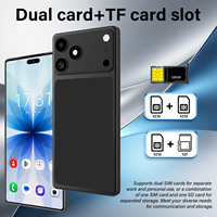 Teléfono Inteligente 5G I18 Pro Max de 7.3 Pulgadas con Doble Tarjeta SIM, Navegación GPS, Pantalla con Huella Dactilar, Cámara de 108MP, Snapdragon 8Gen4