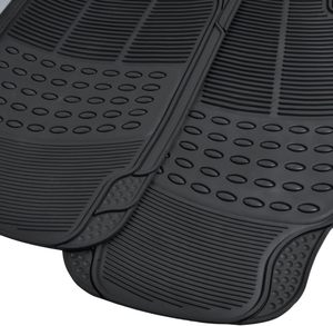 Ensemble de 3 tapis de sol universels pour voiture avec imperméabilisation en PVC, adaptés à tous les véhicules - Product Image 3