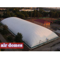 Structure de bâtiment en membrane de dôme gonflable pour centre de sport