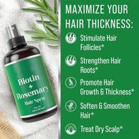 Sérum de traitement du cuir chevelu fortifiant de marque privée Vegan Longsheng Riz Eau Biotine Huile de romarin en spray pour la pousse des cheveux
