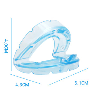 Protector <span class=keywords><strong>Bucal</strong></span> Nocturno Ajustable a Medida para Bruxismo y Rechinamiento de Dientes, Férula Dental Antirronquidos con Bandeja - Product Image 4