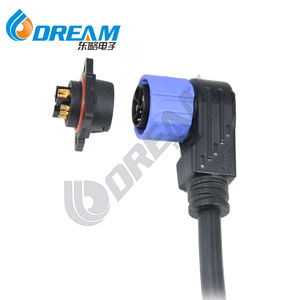 في الهواء الطلق M23 2 + 1 + 5 بطارية ليثيوم موصل تخزين الطاقة للماء 8Pin الذاتي قفل امدادات الطاقة سلك للدراجة النارية الكهربائية - Product Image 3