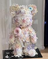 Großhandel 100g Anna Hortensienblüten Konservierte Getrocknete Blumenarrangements für Heim, Restaurant, Abschlussfeier, Weihnachtsdekoration
