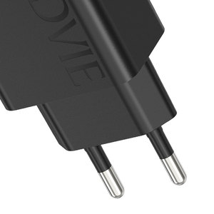 VIDVIE xách tay màu đen DC 2.4A đôi cổng USB cargadores sạc nhanh điện du lịch EU cắm sạc bộ điều hợp - Product Image 5