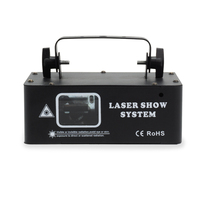 Projecteur laser professionnel 500MW RGB pleine couleur DMX512 avec scanner de faisceau pour DJ, discothèque, mariage, spectacle sur scène