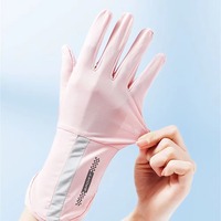 Dropshipping Shopify Fulfillment Agent 2025 Gants de protection solaire élastiques respirants en soie de glace UV pour la conduite