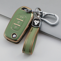 Étui pour clé de voiture Renault Clio Captur Megane Arkana Zoe Arcan Kadjar Espace Logan ForDacia