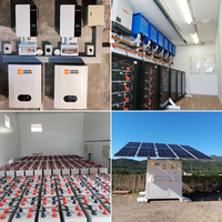 Systèmes de stockage solaire en conteneurs commerciaux de 1 à 5 MWh, kit de système d'énergie solaire de 1 mégawatt