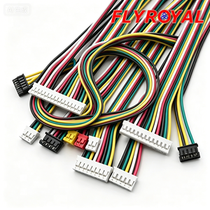 Conector Personalizado de 2-12 Pinos com Passo de 1.0, 1.25, 1.5, 2.0, 2.54mm, Fiação em PVC Isolada com Cabo de Cobre Estanhado - Product Image 2