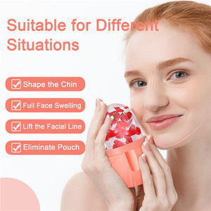 Skin Care Tool Massage Therapy Cube Shrink Pores Ice Facial Cube Facial Beauty Ice Roller for <b>Face</b> and Eye - Product Image 2
