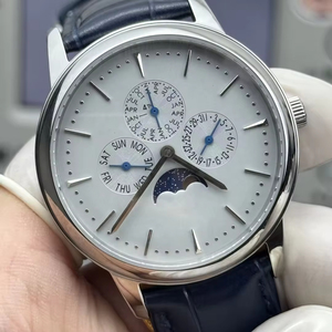 Nuevo Reloj Mecánico Automático Unisex de Lujo Ligero, Caja de Acero Inoxidable de 40 mm, Cristal de Zafiro, Correa de Cuero Genuino - Product Image 4