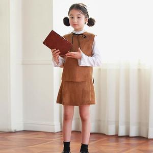 Vêtements de créateur en coton pour bébés : Ensemble Punjabi de boutique - Product Image 4