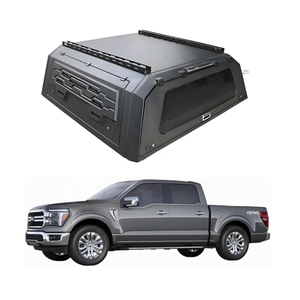 Cubierta de Aluminio y Acero con Cerradura para Camioneta, Tapa Rígida para Caja de Camioneta, Compatible con <span class=keywords><strong>Ford</strong></span> F-150, Maverick, Ranger, Ajuste Personalizado - Product Image 1