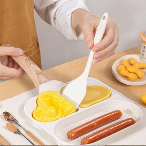 <b>Mini</b> Silicone Spatula Set White Non Stick Baking Cooking Utensils For Baby Food High Temperature Resistant Kitchen <b>Tools</b> - Product Image 3