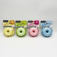 Ruban correcteur ABS coloré en forme de donut, 2m, recharge pour l'école et le bureau