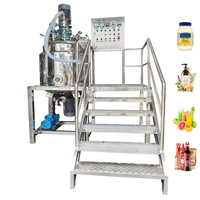 Cuve de mélange à double enveloppe en acier inoxydable DZJX pour la production d'huiles et de graisses lubrifiantes