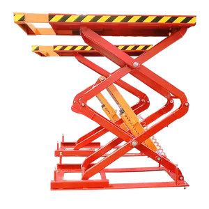 Hydraulic Scissors car lift Auto Equipment Inground Alignment siccor lift Pneumatic 3500kg the body shop