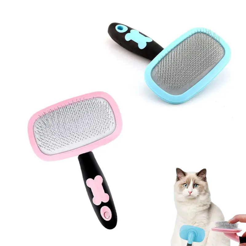Pente personalizado Pet Depilação Ajuda Pet Grooming Pet Comb para Animais
