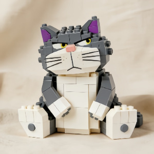 Bloques <span class=keywords><strong>de</strong></span> Construcción <span class=keywords><strong>de</strong></span> Plástico ABS Compatibles con <span class=keywords><strong>LEGO</strong></span>, Adornos <span class=keywords><strong>de</strong></span> Compañía Afectuosa para Amantes <span class=keywords><strong>de</strong></span> los Gatos - Product Image 4