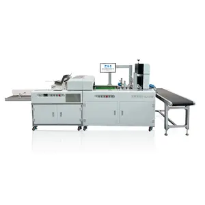 Machine d'impression numérique pour sacs en papier et gobelets en papier Imprimante automatique 2 en 1 à passage unique