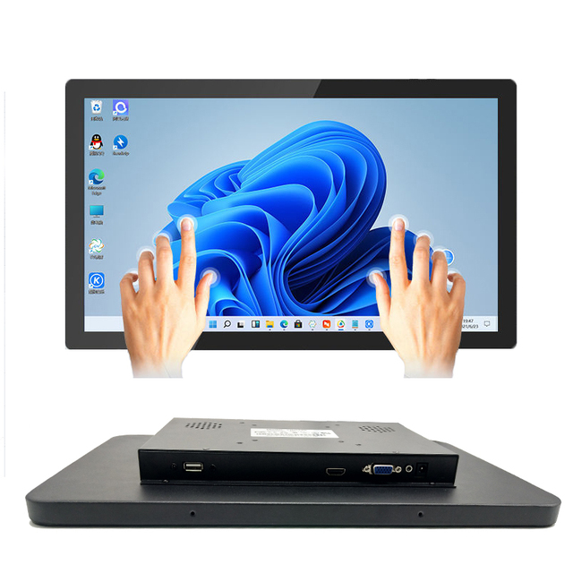 15.6 18.5 21.5 23.8 27 32 43 55 65 75" PCAP Capacitive Touch Screen Industrial Open Frame Monitor LED Display IP65 Waterproof