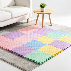 Faltbare Ineinandergreifende EVA-Schaumstoff-Trainingsmatte Rutschfeste <span class=keywords><strong>Puzzle</strong></span>-Bodenmatte Geräuschreduzierende Tragbare Heim-Fitnessmatte - Product Image 5