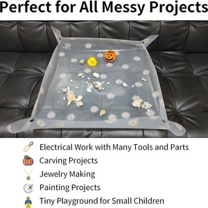 C78 Waterproof-ply-Plant Potting vassoio <span class=keywords><strong>da</strong></span> giardinaggio portatile <span class=keywords><strong>per</strong></span> <span class=keywords><strong>terriccio</strong></span> interno <span class=keywords><strong>per</strong></span> vivaio e pavimento uso - Product Image 4