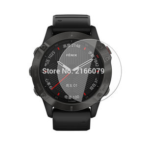 Verre trempé protecteur pour <span class=keywords><strong>Garmin</strong></span> <span class=keywords><strong>Fenix</strong></span> 6S 6X <span class=keywords><strong>6</strong></span> <span class=keywords><strong>Pro</strong></span> Film de protection ultra clair Protection d'écran premium Film de <span class=keywords><strong>montre</strong></span> - Product Image 1
