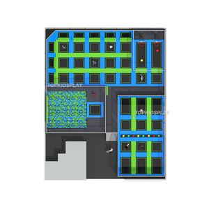 <span class=keywords><strong>Trampoline</strong></span> professionnel personnalisé jeu intérieur parc <span class=keywords><strong>de</strong></span> saut enfants <span class=keywords><strong>Trampoline</strong></span> <span class=keywords><strong>Fitness</strong></span> avec parcours Ninja - Product Image 5