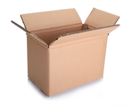 Boîte en carton ondulé personnalisée avec logo imprimé, emballage recyclable, carton de transport de haute qualité, boîte mobile