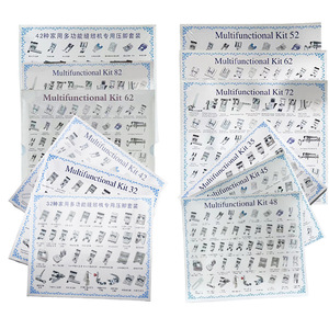 32 Pcs <b>Sewing</b> Machine Presser Foot <b>Set</b> Plastic Durable Garment Processing Equipment Parts - Product Image 4