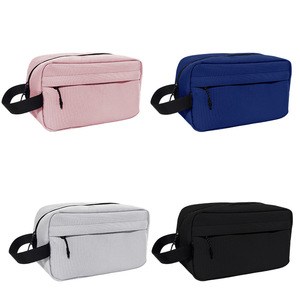 Toiletry Bag Rectangle Water Resistant Polyester Travel Organizer For Men Women Tourism Fitness Sports Swimming - Product Image 3
