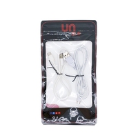 Offre Spéciale personnaliser les sacs de luxe pour étui de téléphone portable câbles Usb sac d'emballage avec fenêtre transparente