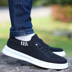 Chaussures décontractées pour hommes ZZH XZ47 de haute qualité, en maille, résistantes aux taches, pour l'hiver/le printemps/l'automne, simples et élégantes, mettant en valeur la personnalité - Product Image 1