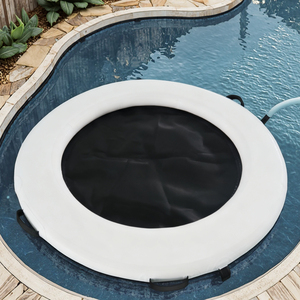 Nhà Máy Giá Tùy Chỉnh Xách Tay Khổng Lồ Không Khí Võng Drop Stitch Thông Tư Lưới Dock Nổi Inflatable Nước Võng Cho Bán - Product Image 4