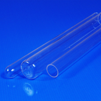 Verre de quartz laminé carré transparent, résistant aux hautes températures, 99,95 % de SiO2 pur, épaisseur 4 mm, pour verrerie de laboratoire