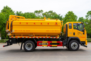 Camión de Limpieza de Alcantarillado Industrial Sinotruk Howo de 12000L, Confiable, para el Servicio de Tuberías de Aguas Residuales de Plantas de Energía - Product Image 4