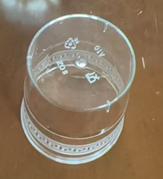 Gobelets jetables pour eau/thé, personnalisation de la fabrication en plastique