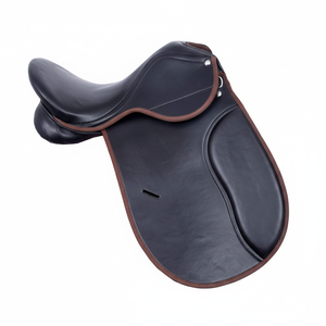 Sillín de montar inglés multiusos de alta calidad, salto y doma, precio inmejorable para el estilo de cuero de la India - Product Image 1