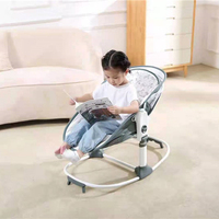 Berceau électrique pour bébé, berceau à bascule automatique avec moustiquaire et jouets suspendus pour apaiser les nouveau-nés