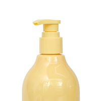 Bouteilles vides en plastique pour shampoing, gel douche, lotion corporelle avec pompe pulvérisateur sérigraphiée pour savon liquide, désinfectant pour les mains