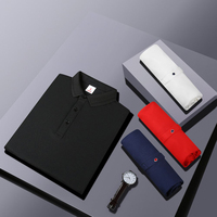 Polo de golf personnalisé avec logo imprimé, polos de golf à séchage rapide, polyester uni, sublimation, polos de golf vierges pour hommes, polos de golf pour hommes